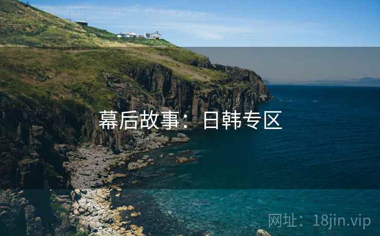 幕后故事：日韩专区