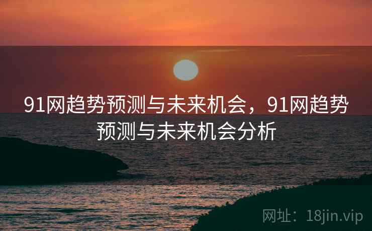91网趋势预测与未来机会，91网趋势预测与未来机会分析